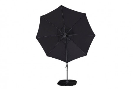 Leeds parasoll Ø294 cm svart Venture Home