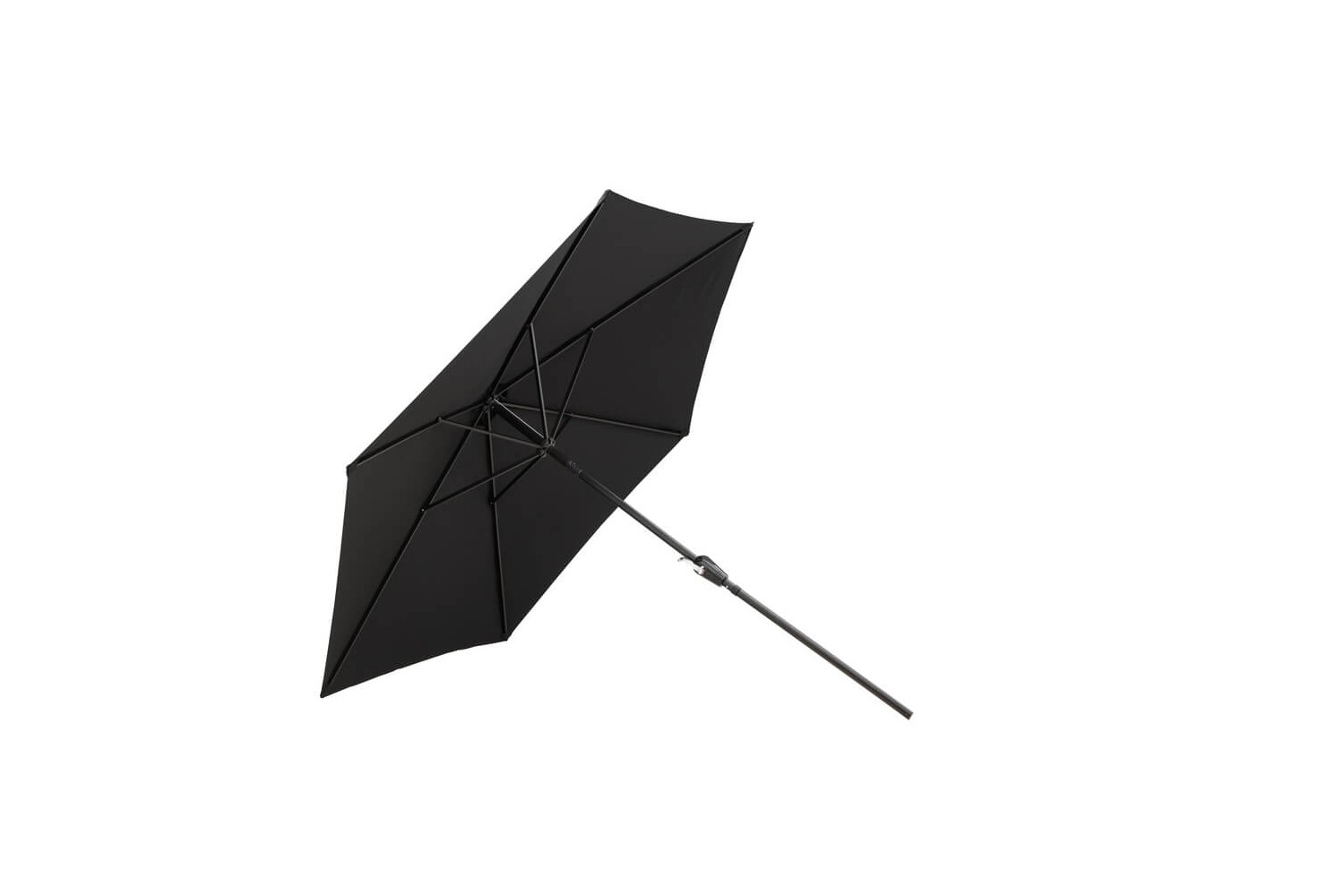 Leeds parasoll Ø300 cm svart Venture Home Leeds parasoll Ø300 cm svart Venture Home