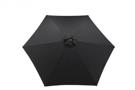 Leeds parasoll Ø300 cm svart Venture Home