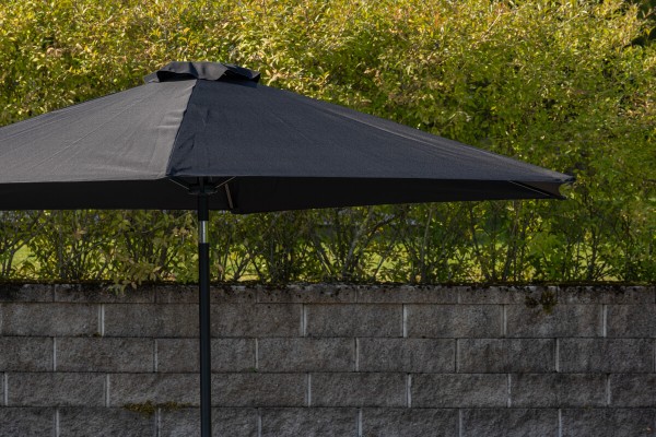 Leeds parasoll Ø300 cm svart Venture Home