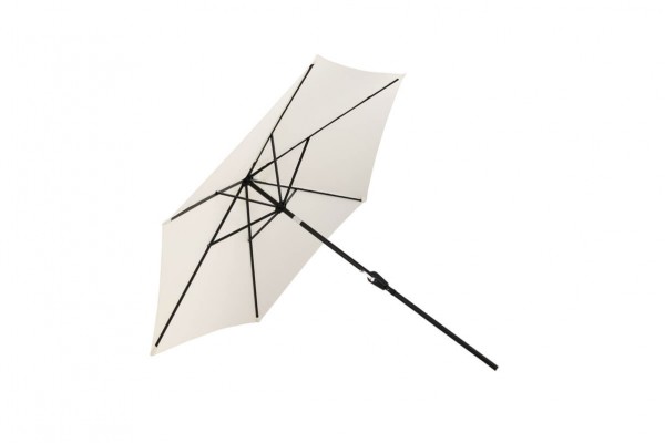 Leeds parasoll Ø300 cm vit Venture Home