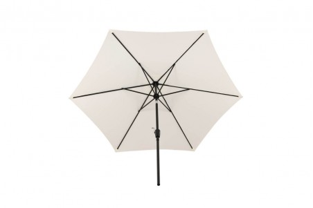 Leeds parasoll Ø300 cm vit Venture Home