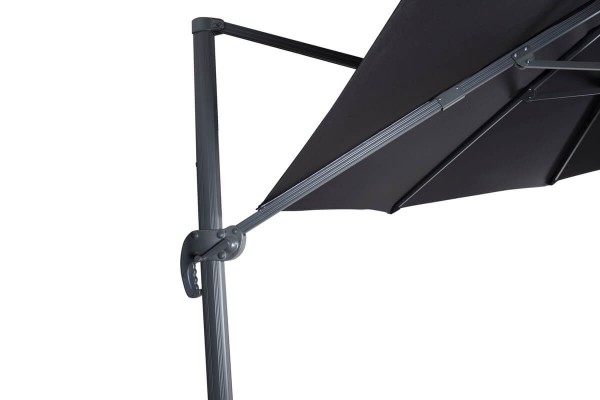 Leeds parasoll Ø350 cm svart Venture Home