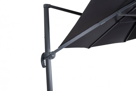 Leeds parasoll Ø350 cm svart Venture Home
