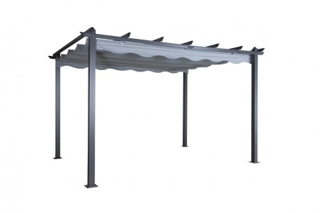 Lazio pergola 395x295x245 cm grå Venture Home