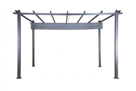 Lazio pergola 395x295x245 cm grå Venture Home