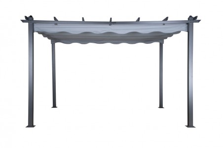 Lazio pergola 395x295x245 cm grå Venture Home