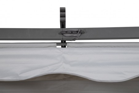 Lazio pergola 395x295x245 cm grå Venture Home