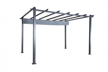 Lazio pergola 395x295x245 cm grå Venture Home