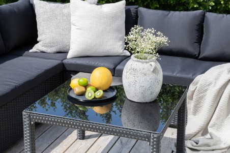 Kuba hörngrupp svart Venture Home