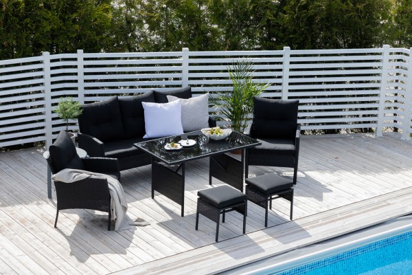 Knock soffgrupp svart Venture Home