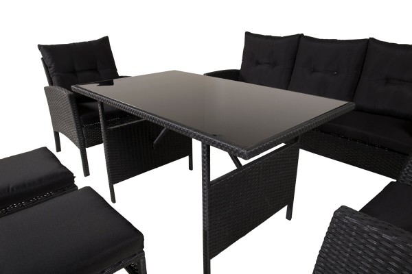Knock soffgrupp svart Venture Home