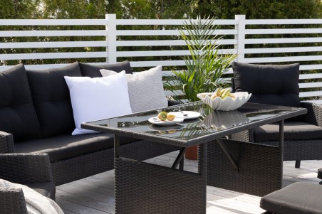 Knock soffgrupp svart Venture Home