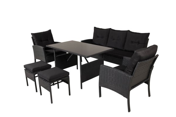 Knock soffgrupp svart Venture Home