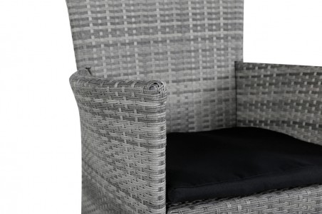 Knick matstol 2-pack grå Venture Home