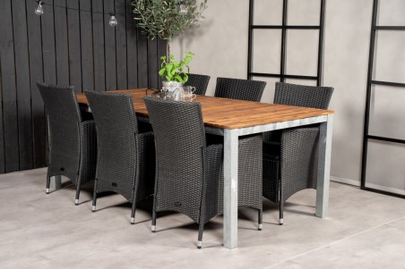 Knick matstol 2-pack svart Venture Home
