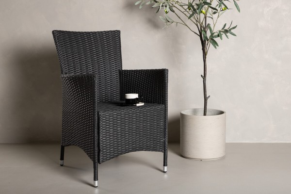 Knick matstol 2-pack svart Venture Home