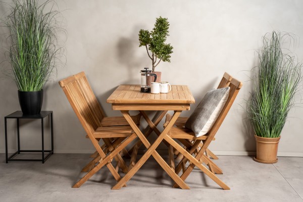 Kenya matgrupp 1 bord + 4 stolar natur Venture Home
