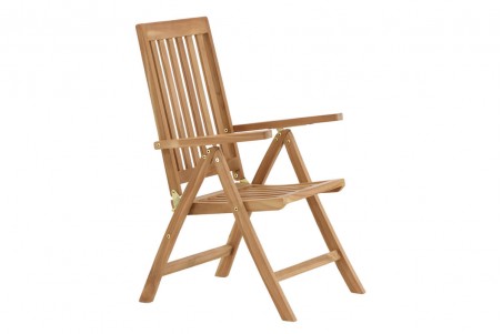 Kenya positionsstol natur/teak Venture Home
