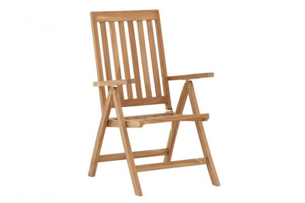 Kenya positionsstol natur/teak Venture Home