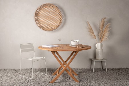 Kenya runt matbord Ø120 cm natur Venture Home