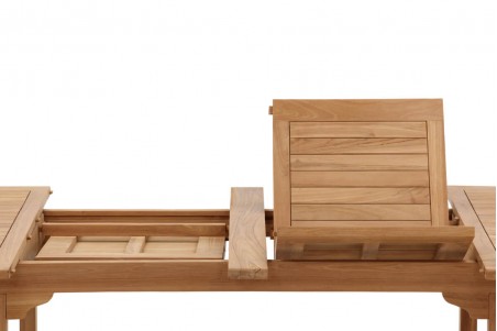 Kenya matbord 195/295x110x75 cm natur Venture Home