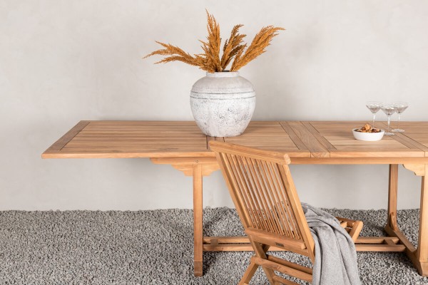 Kenya matbord 195/295x110x75 cm natur Venture Home