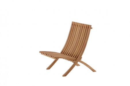 Kenya loungestol 73x63x85 cm natur Venture Home