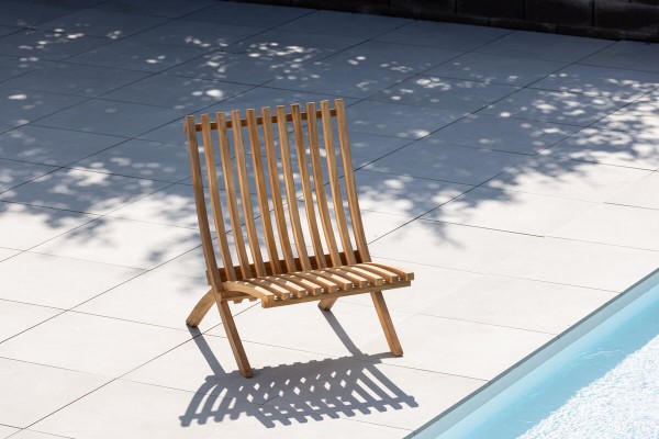 Kenya loungestol 2-pack 73x63x85 cm natur Venture Design