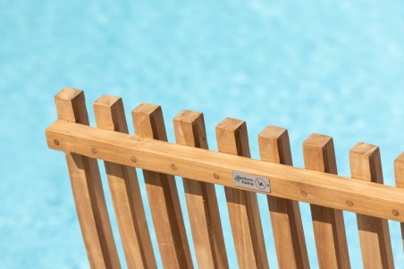 Kenya loungestol 2-pack 73x63x85 cm natur Venture Design