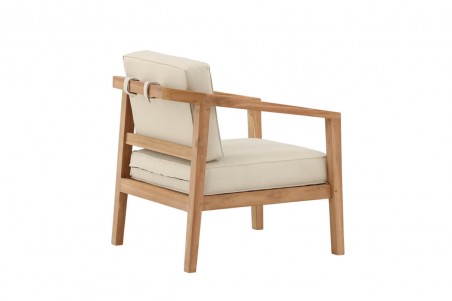 Kenya fåtölj dynset beige Venture Home