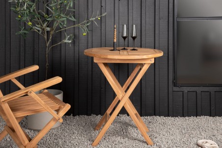 Kenya cafébord Ø70 cm natur Venture Home