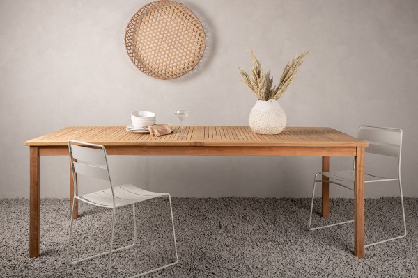 Kenya matbord 220x100x75 cm natur Venture Home