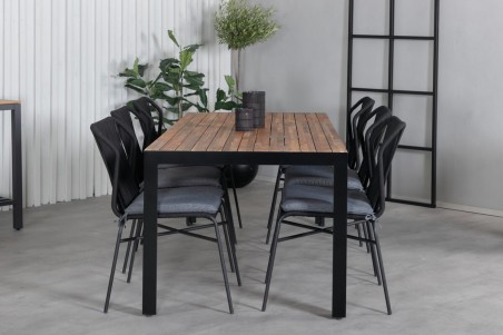 Julian matstol 4-pack svart Venture Home