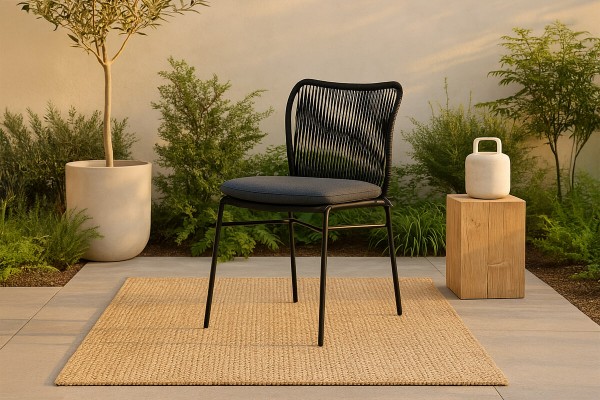 Julian matstol 4-pack svart Venture Home