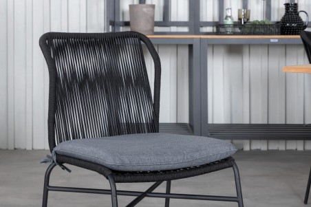 Julian matstol 4-pack svart Venture Home