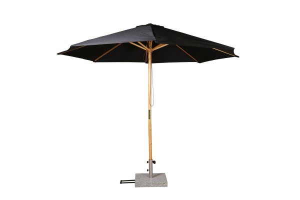 Ixos parasoll Ø300 cm svart Venture Home