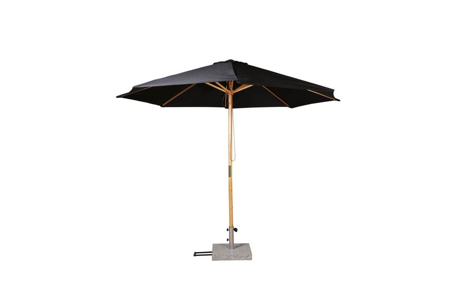 Ixos parasoll Ø300 cm svart Venture Home