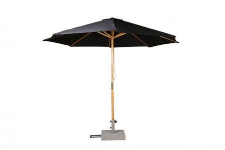 Ixos parasoll Ø300 cm svart Venture Home