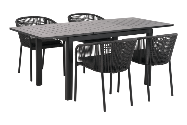 Lomma Small matbord 132/192x80x73 cm Brafab