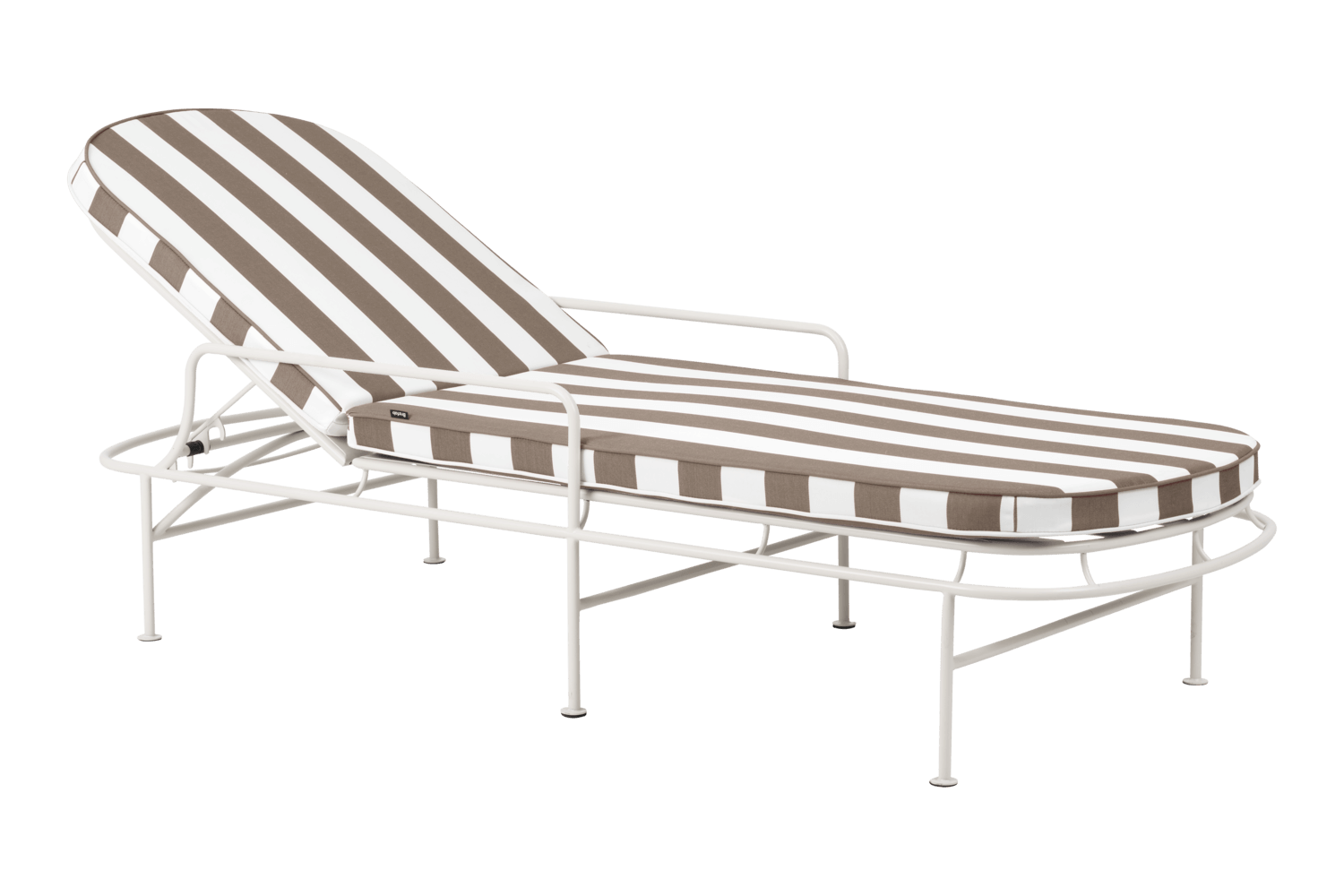 Arts vilsäng soft white/beige stripes Brafab