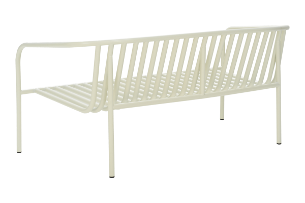 Bendt 2-sitssoffa pearl white/teddy orange Brafab