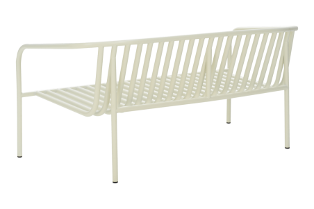 Bendt 2-sitssoffa pearl white/teddy orange Brafab