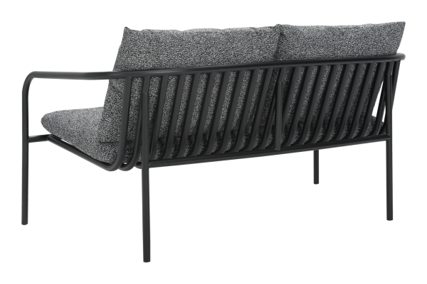 Bendt 2-sitssoffa svart/teddy ant Brafab