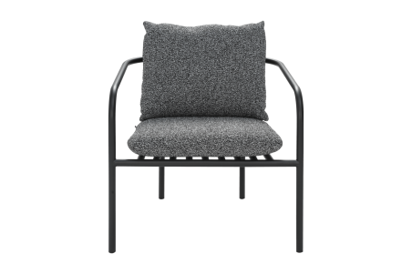 Bendt fåtölj svart/teddy ant Brafab