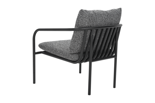 Bendt fåtölj svart/teddy ant Brafab