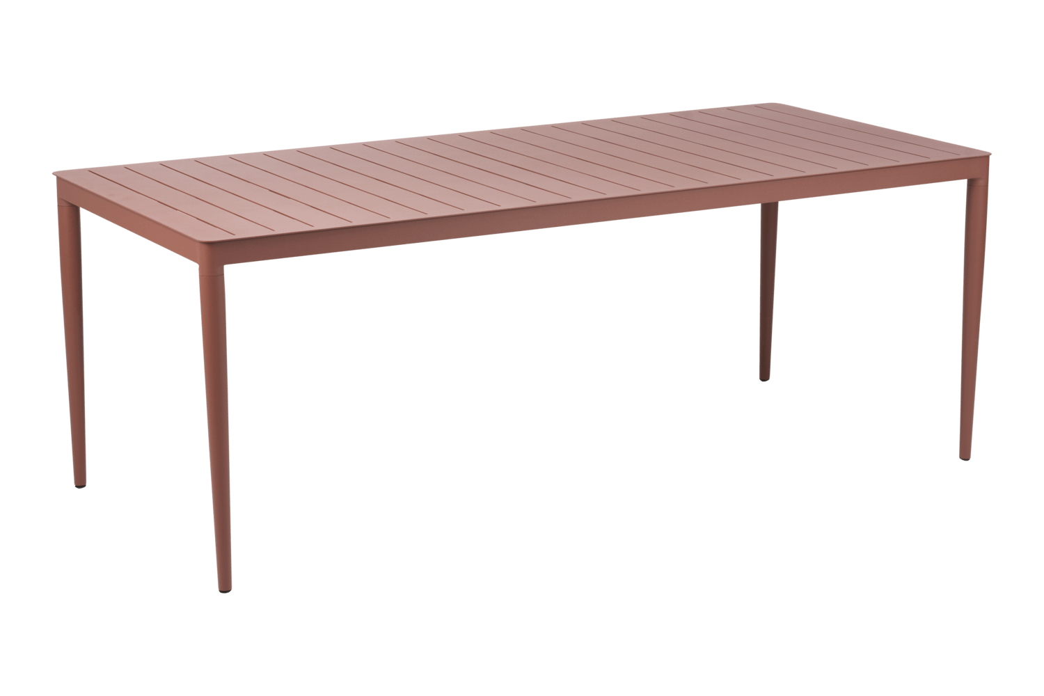 Bigby matbord 195x90 H73 cm zin red Brafab