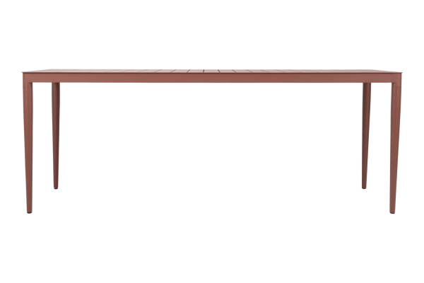 Bigby matbord 195x90 H73 cm zin red Brafab