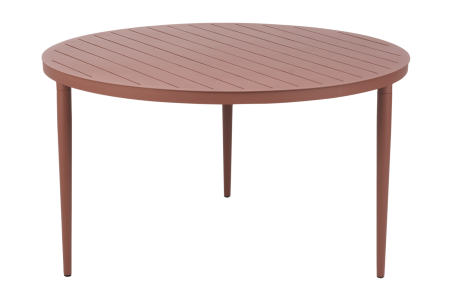 Bigby matbord Ø130 H73 cm zin red Brafab