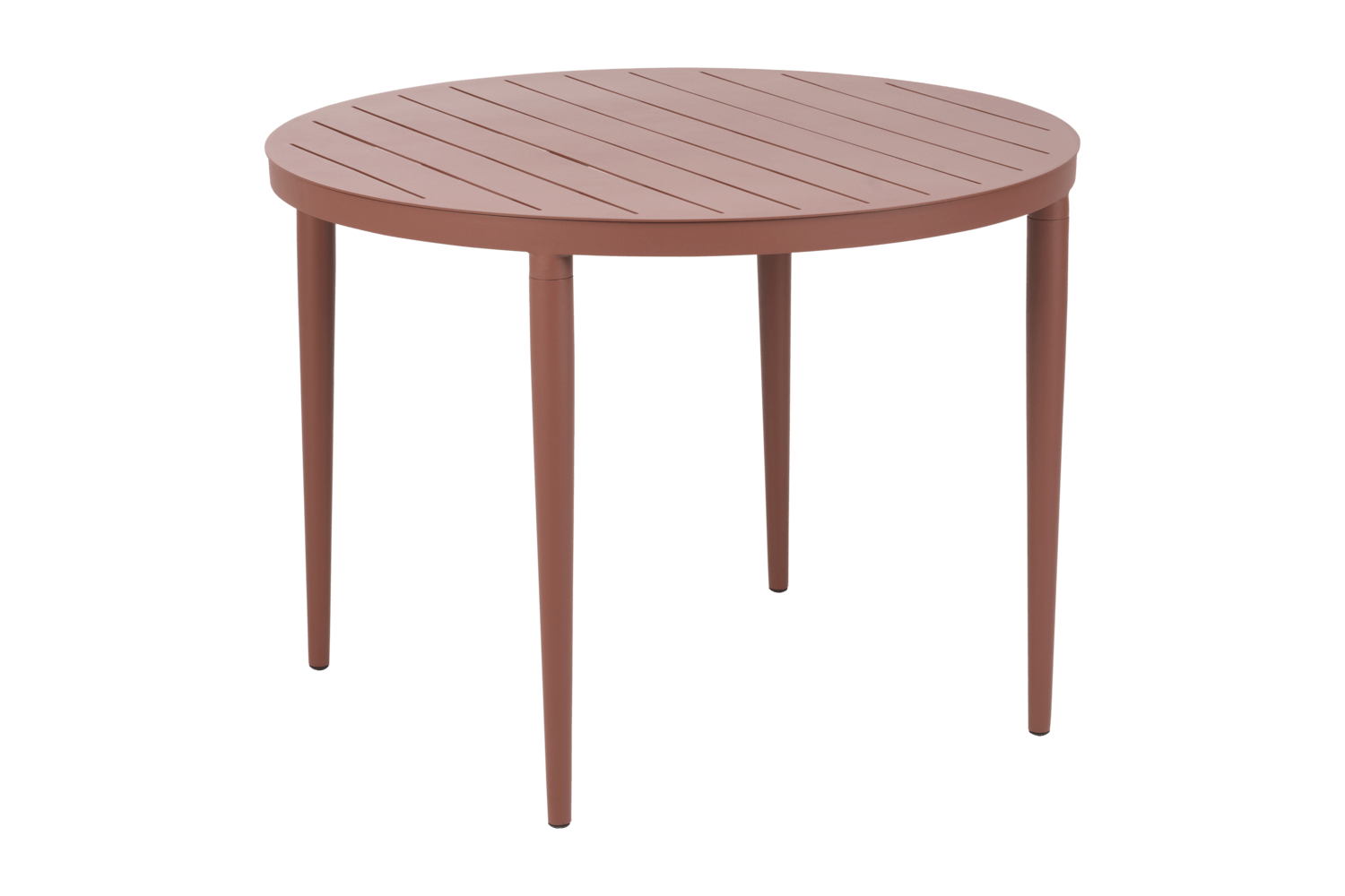 Bigby matbord Ø100 H73 cm zin red Brafab